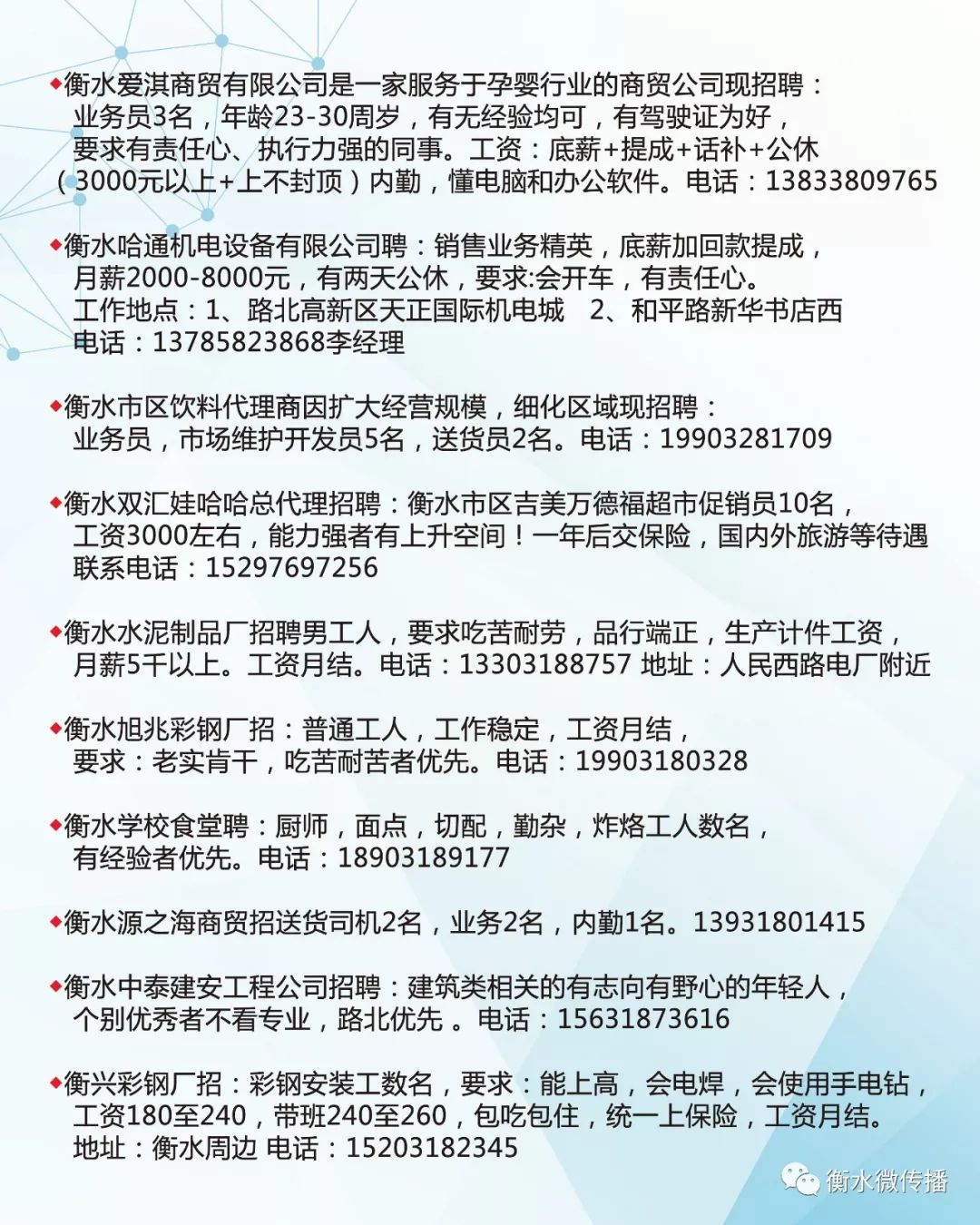 广东星禾有限公司招聘启事